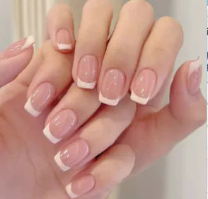 24 Pieces Short Square Fake Nails